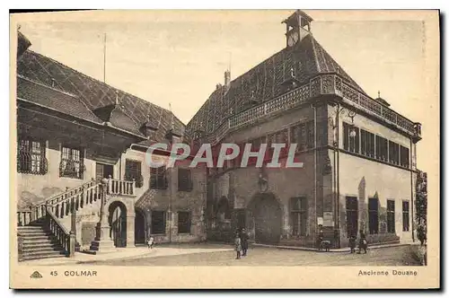 Cartes postales Colmar Ancienne Douane