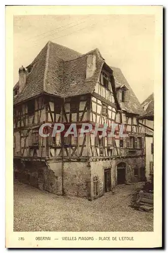 Cartes postales Obernai Vieilles Maisons Place de l'Etoile