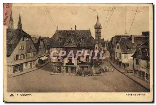 Cartes postales Obernai Place de l'Etoile