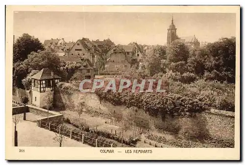 Cartes postales Colmar les Remparts