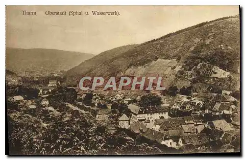 Cartes postales Thann Oberstadt Spital u Wasserwerk