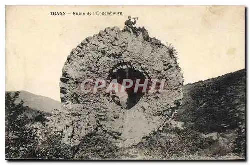 Cartes postales Thann Ruine de l'Engelsbourg