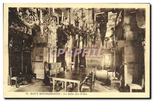 Cartes postales Haut Koenigsbourg La Salle des Fetes