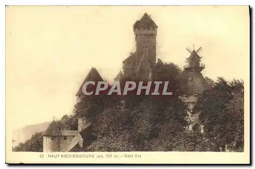 Cartes postales Haut Koenigsbourg Cote est