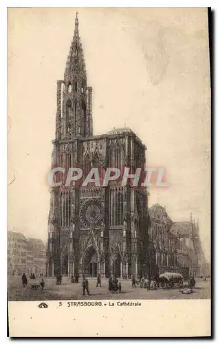 Cartes postales Strasbourg La Cathedrale