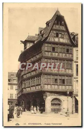 Cartes postales Strasbourg Maison Kammerzell