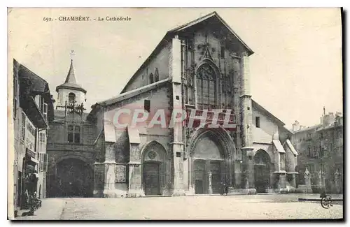 Cartes postales Chambery La Cathedrale