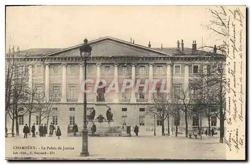 Cartes postales Chambery Le Palais de Justice