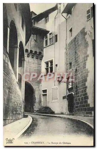 Cartes postales Chambery La Rampe du Chateau