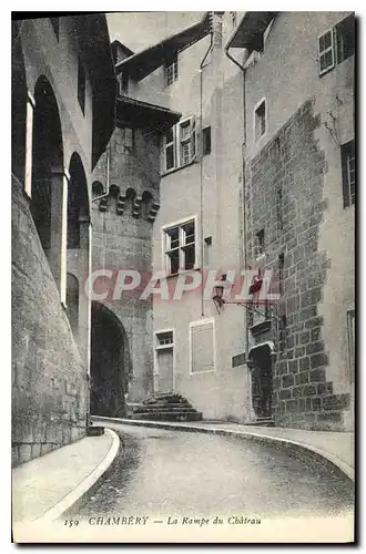 Cartes postales Chambery La Rampe du Chateau