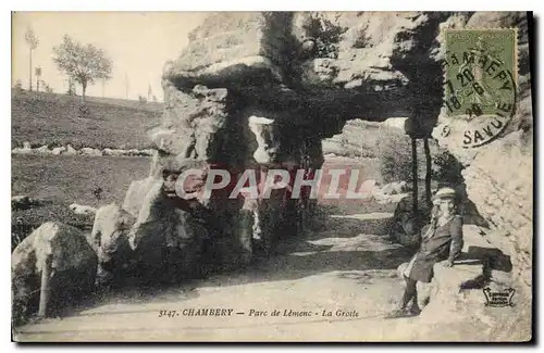 Cartes postales Chambery Parc de Lemenc la Groite