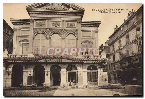 Cartes postales Chambery Savoie Theatre Municipal