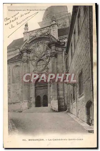 Cartes postales Besancon La Cathedrale Saint Jean