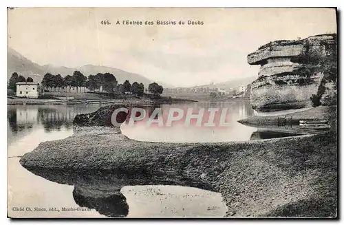 Cartes postales A l'Entree des Bassins du Doubs