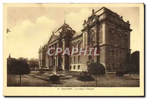 Cartes postales Colmar la Cour d'Appel