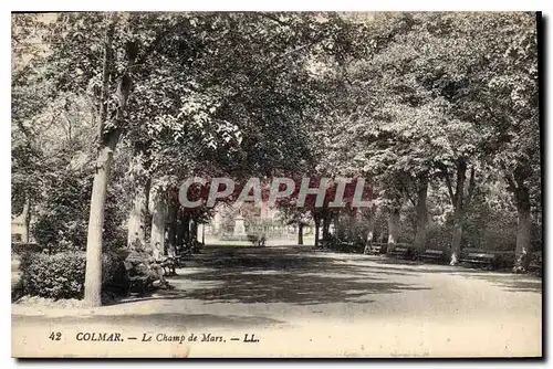 Cartes postales Colmar le Champ de Mars