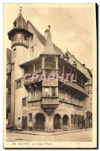 Cartes postales Colmar la maison Pfister