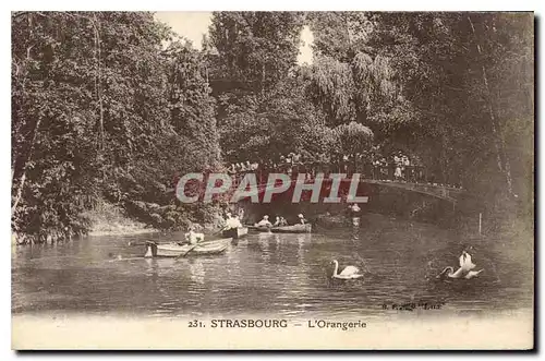 Cartes postales Strasbourg l'Orangerie