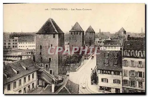 Cartes postales Strasbourg les Ponts Couverts