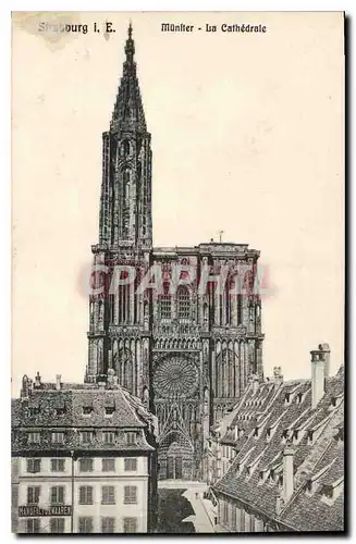 Cartes postales Strassburg I E la Cathedrale