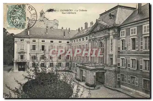 Cartes postales Chambery le chateau vue interieur