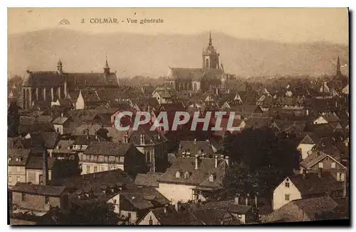 Cartes postales Colmar vue generale