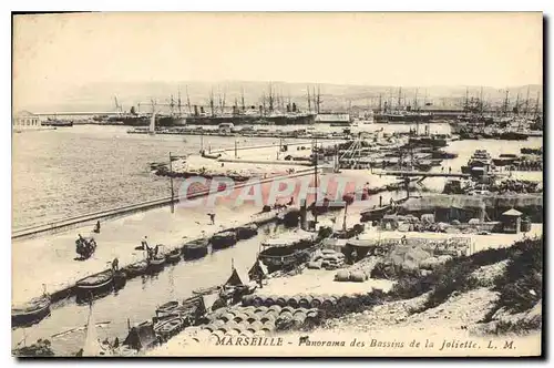 Cartes postales Marseille Panorama des Bassins de la Joliette