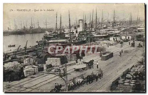 Cartes postales Marseille Quai de la Joliette