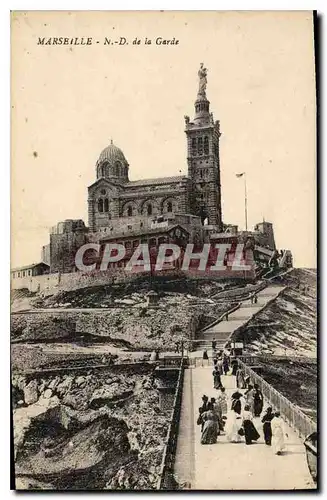 Cartes postales Marseille N D de la Garde