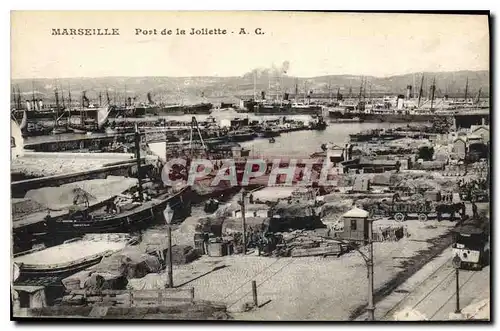 Cartes postales Marseille Port de la Joliette