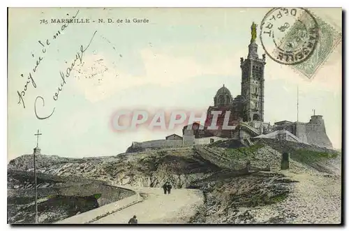 Cartes postales Marseille N D de la Garde