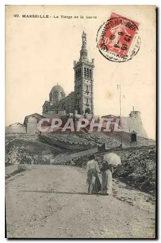 Cartes postales Marseille la Vierge de la Garde