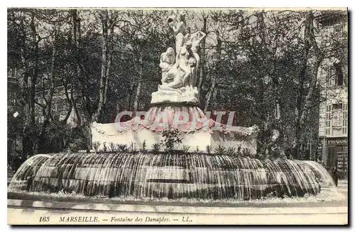 Ansichtskarte AK Marseille Fontaine des Danaides