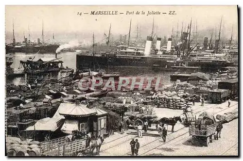 Cartes postales Marseille Port de la Joliette