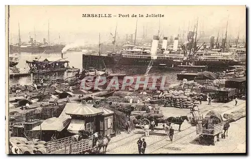 Cartes postales Marseille Port de la Joliette