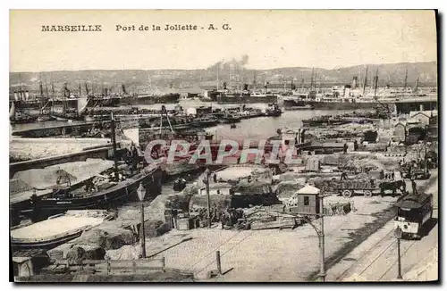 Cartes postales Marseille port de la Joliette