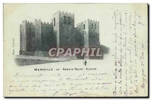 Cartes postales Marseille Abbaye Saint Victor