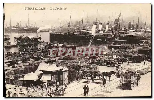 Cartes postales Marseille la Joliette