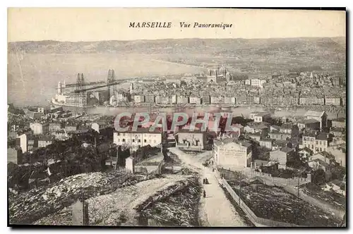 Ansichtskarte AK Marseille vue panoramique