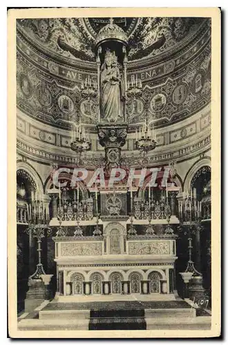 Ansichtskarte AK Marseille Notre Dame de la Garde le Maitre Autel de la Basilique