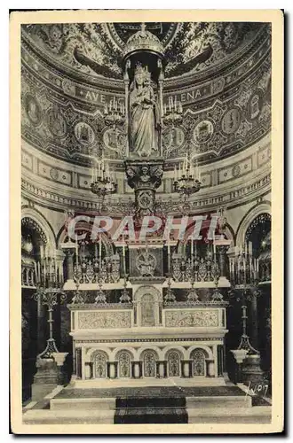 Cartes postales Marseille Notre Dame de la Garde le Maitre Autel de la Basilique