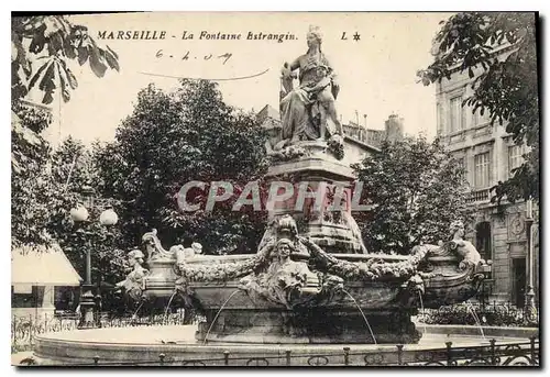 Ansichtskarte AK Marseille la Fontaine Estrangin