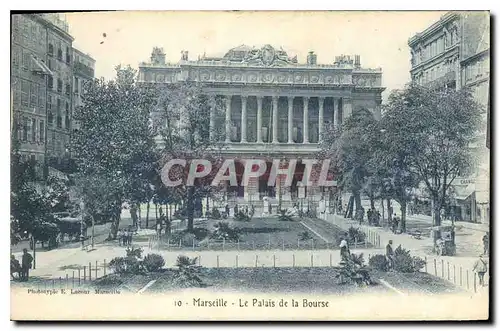 Cartes postales Marseille le palais de la Bourse