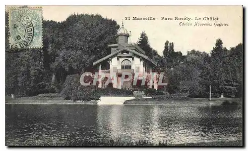 Cartes postales Marseille Parc Borely le Chalet