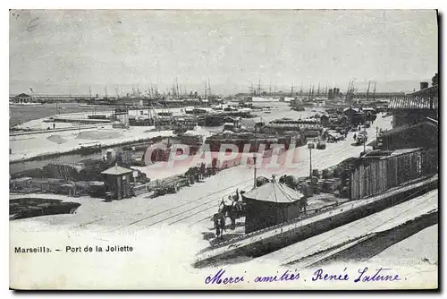 Cartes postales Marseille Port de la Joliette