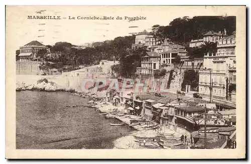 Cartes postales Marseille la Corniche Baie du Prophete