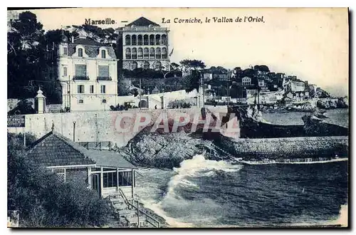 Ansichtskarte AK Marseille la Corniche le Vallon de l'Oriol