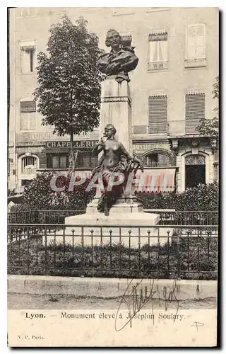 Ansichtskarte AK Lyon Monument eleve a Josephin Soulary