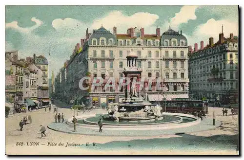 Cartes postales Lyon Place des Jacobins