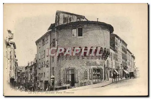 Cartes postales Le Puy Ancienne Porte Pannessac